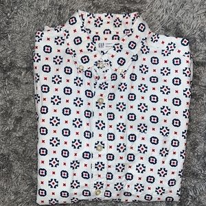 GAP Small Button-Down Linen Shirt (USED)
